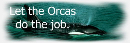 Just let the Orcas do the job!